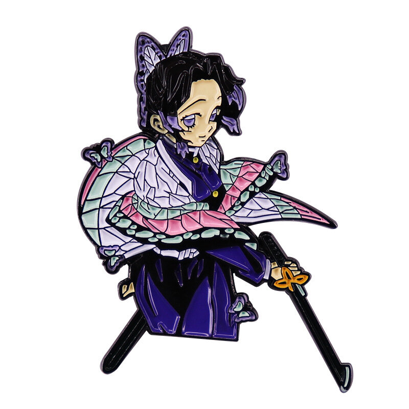 BH1494-figura de Anime Blinghero, broche del pines esmaltados insignias de solapa de alfiler, mochila, Collar, sombrero, regalos de joyería para hombre y mujer