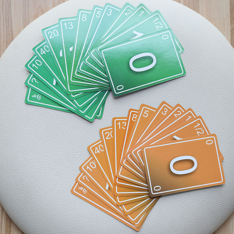 스크럼 포커 AG 개발 애자일 포커 카드, 프로젝트 난이도 추정 카드