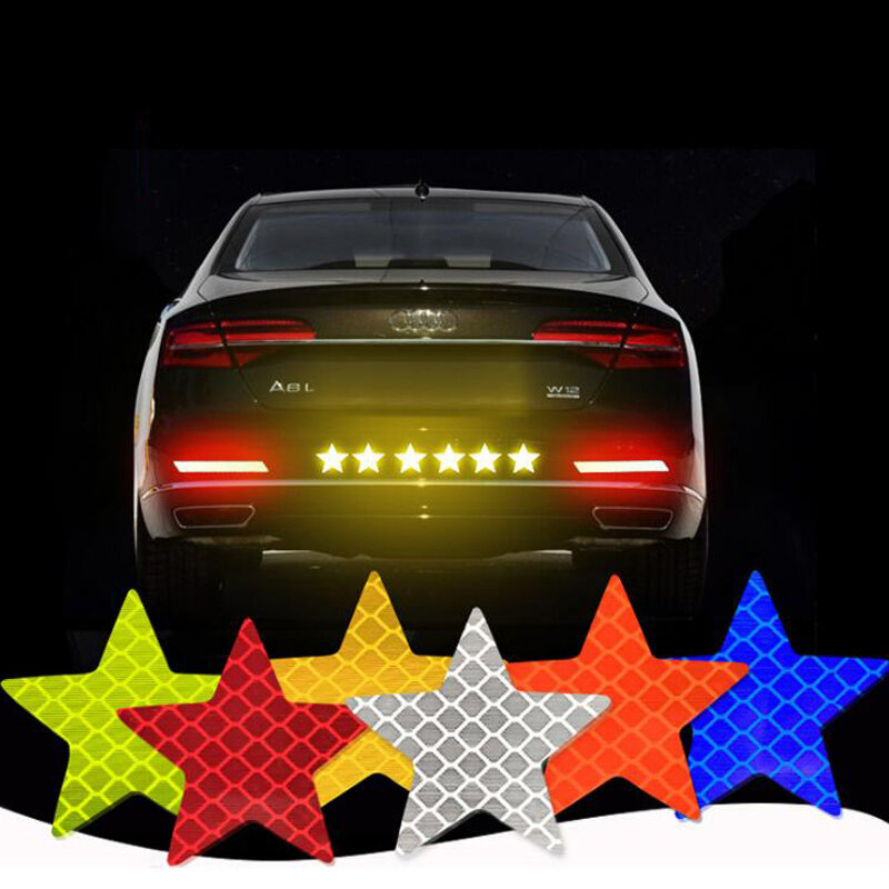 Reflective Decals Safety Stickers Waterproof Warning Tapes Conspicuity Diamond