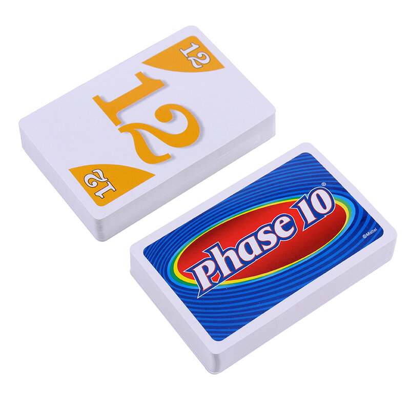1 scatola sfida carta fase 10 gioco di carte tempo libero e intrattenimento festa in famiglia carte da gioco sfida giocattoli