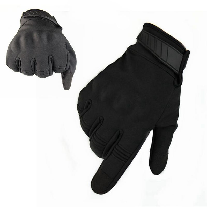 Мужские Оригинальные камуфляжные перчатки, зимние армейские боевые перчатки с закрытыми пальцами, камуфляжные, для походов, велосипедов