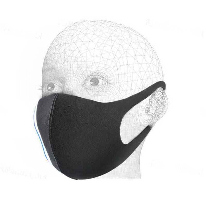 10 pçs/lote máscara de boca reutilizável lavável respirável dustproof anti-fog à moda simples ciclismo correndo máscara facial algodão esporte