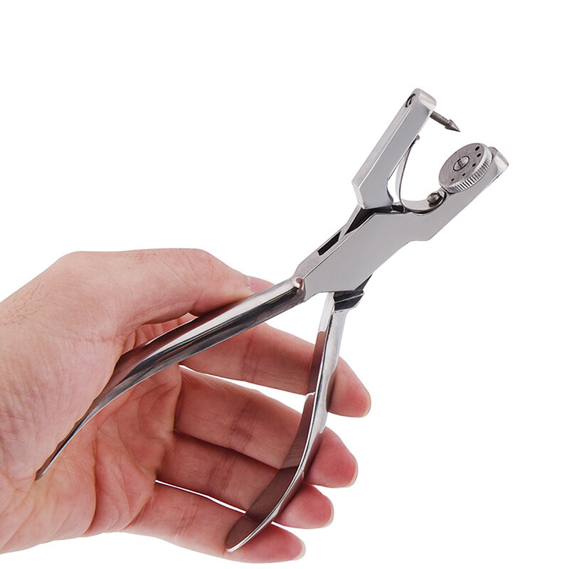 Alicates de perforación de orificio de presa Dental, perforador de clínica de dentista, herramientas de ortodoncia de goma, Clips de presa