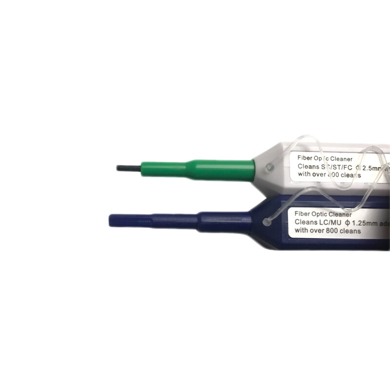 Conector de fibra óptica con un clic, bolígrafo limpiador para conectores SC ST FC de 2,5mm o LC de 1,25mm, 5 unidades por lote, envío gratis