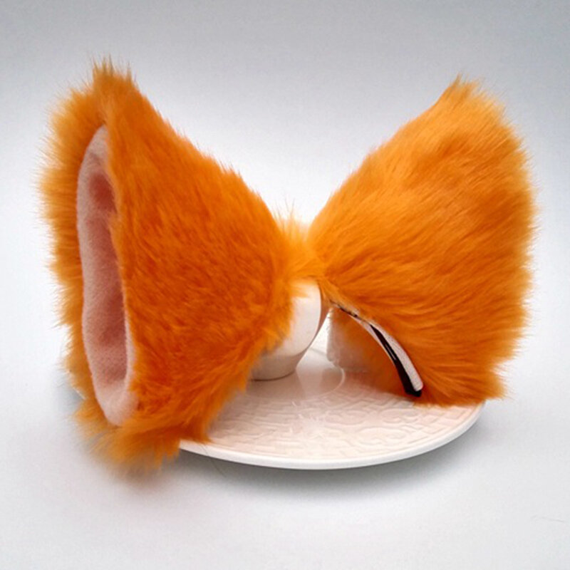 Cool Fashion Women Hairpin Cat Party Club Ball Hair Clip Ladies Cat Fox Fur Ear Pattern Hair Clip Decorate Hair Accessories