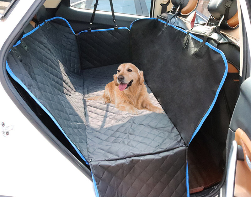 Pet Dog Car Rear Bench Back Seat Cover Mat Oxford Waterproof Home Hammock Back Cover Mats Beds Pet Products