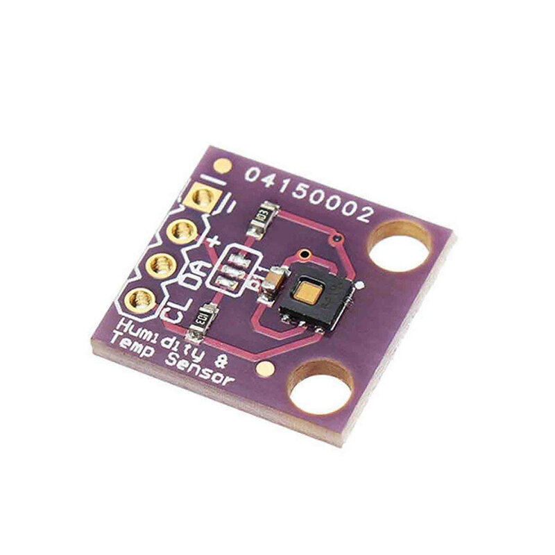 Sensor taidacent hdc1080, sensor de baixa potência, alta precisão, digital, sem fio, sensor de temperatura e umidade ambiente