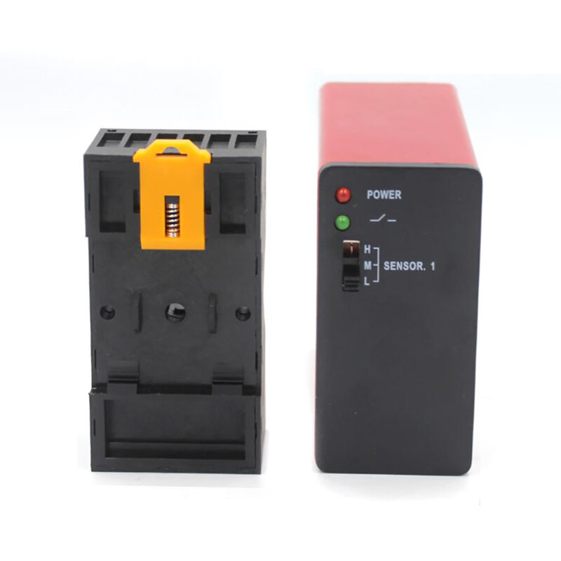 AC220V czujniki naziemne pojedynczy kanał detektor pętli indukcyjnej pojazdu dla inteligentnego wyjścia wejścia kontrola ruchu w parkingu samochodowym