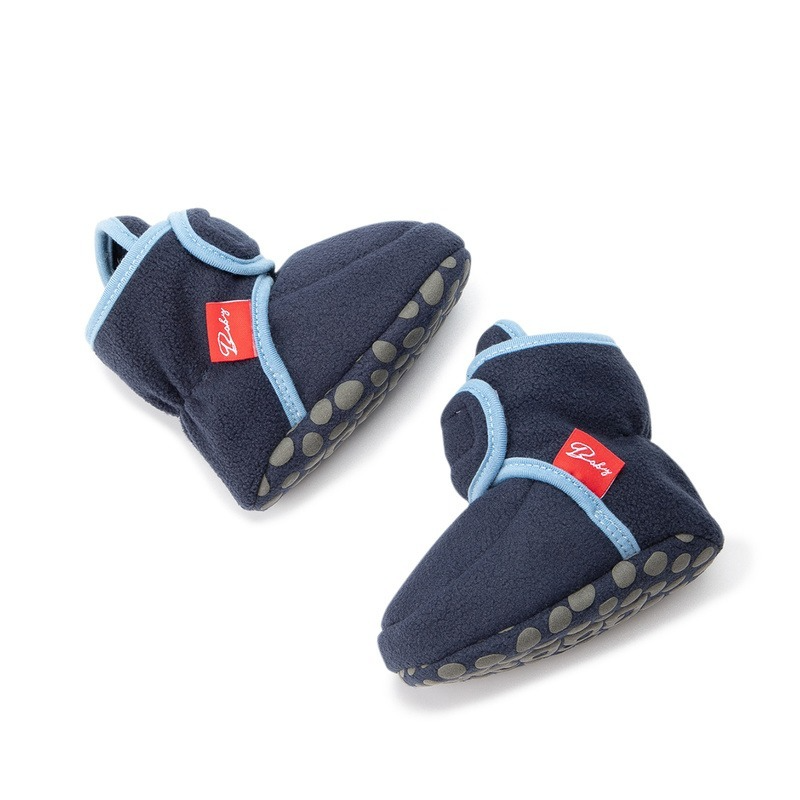 2021ฤดูหนาวรองเท้าเด็กผู้ชายทารกแรกเกิดสาวรองเท้าผ้าฝ้ายรองเท้านุ่มแบน Comfort Anti-Slip Warm เด็กวัยหัดเดิน First Walker Crib 0-18M