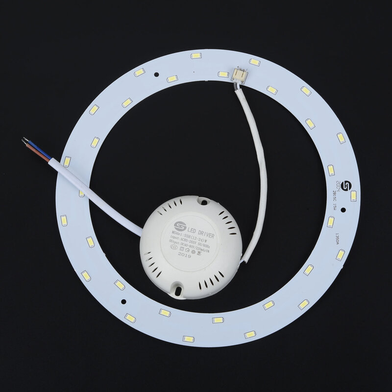 Replacement Light Plate with Driver Part Accessories Fixtures Board Home decor Tool 6/12/15/18W Circle Shaped 5730
