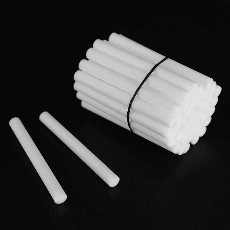 40Pcs Baumwolle Tupfer Filter Refill Sticks Ersatz Dochte Für Tragbare Persönliche USB Powered Luftbefeuchter Aroma Maker