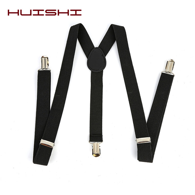 HUISHI 2023 New Suspenders Gentleman With Set Fashion Classic Braces  Adjustable Suspenders Men Women Adut Wedding Accessories
