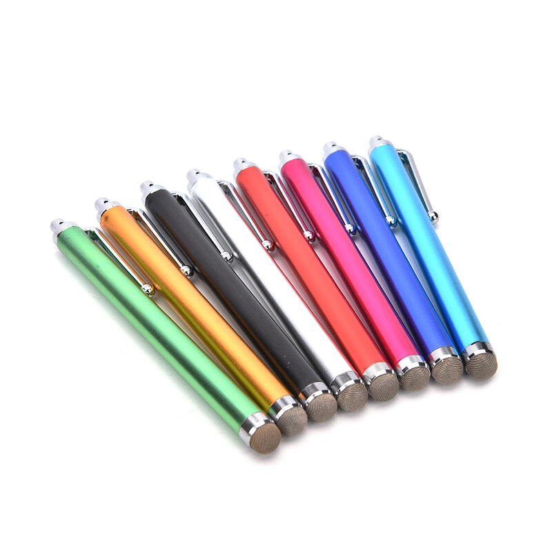 1PC Metall Stylus Touch Screen Pen & Anti-Staub Stecker Für Handy Pad Tablet