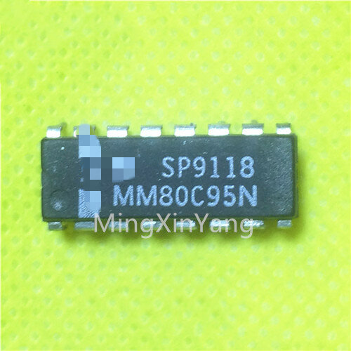 5 Buah Chip IC Sirkuit Terpadu MM80C95N DIP-16