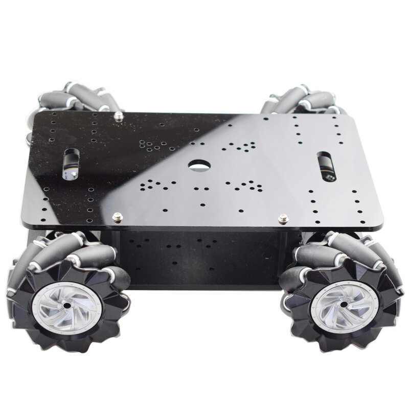 Mecanum Wheel-車のシャーシ,5kgの負荷のセット,4個の12vエンコーダモーター,arduino Rateway用,Diyステム,新品