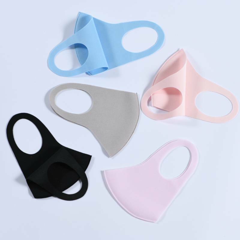 Cotton Face Mask Sport Reusable Washable Breathable Mouth Mask Dustproof Anti-fog Stylish Simple Cycling Running Facemask