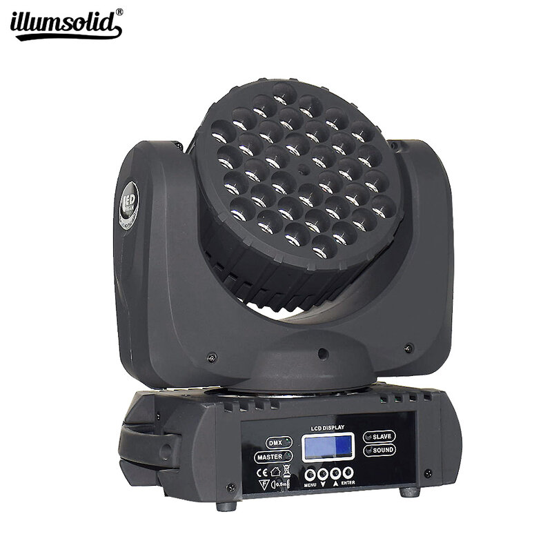 Foco LED móvil Lyre DMX 36x 3w/12X12W/7x12w RGBW escenario profesional DJ Spot