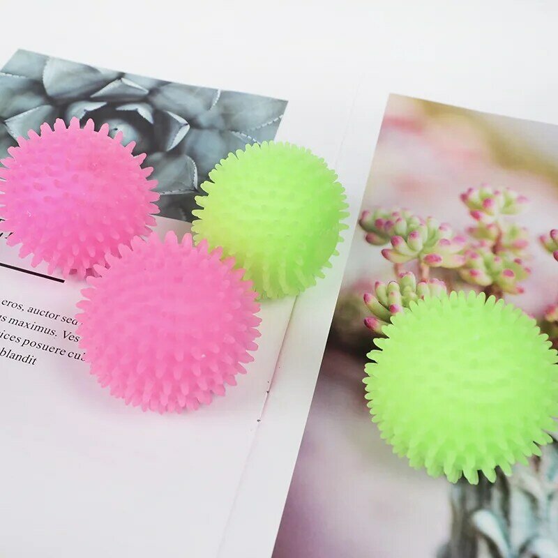 6cm Cute Luminous Ball with Thorns Fidget Toys Kids Massage Balls Decompression Toy Children's Toys Office Pressure Release Toy