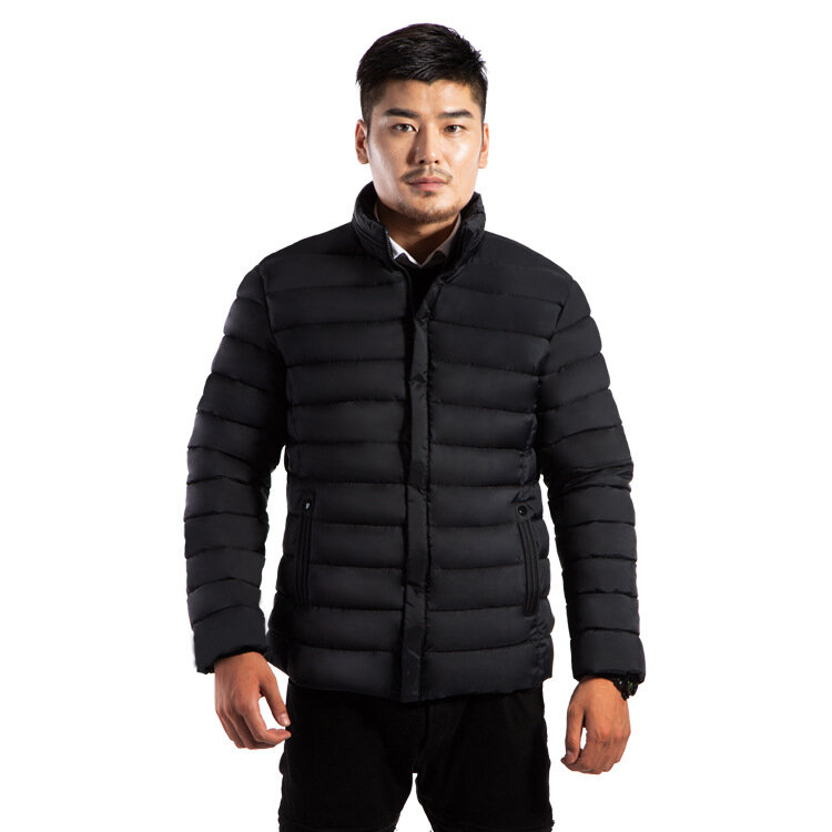Mrmt 2024เสื้อแจ็คเก็ตผู้ชาย, เสื้อโค้ทหนาแบบแบบสั้นสำหรับสันทนาการวัยกลางคนสำหรับฤดูหนาว