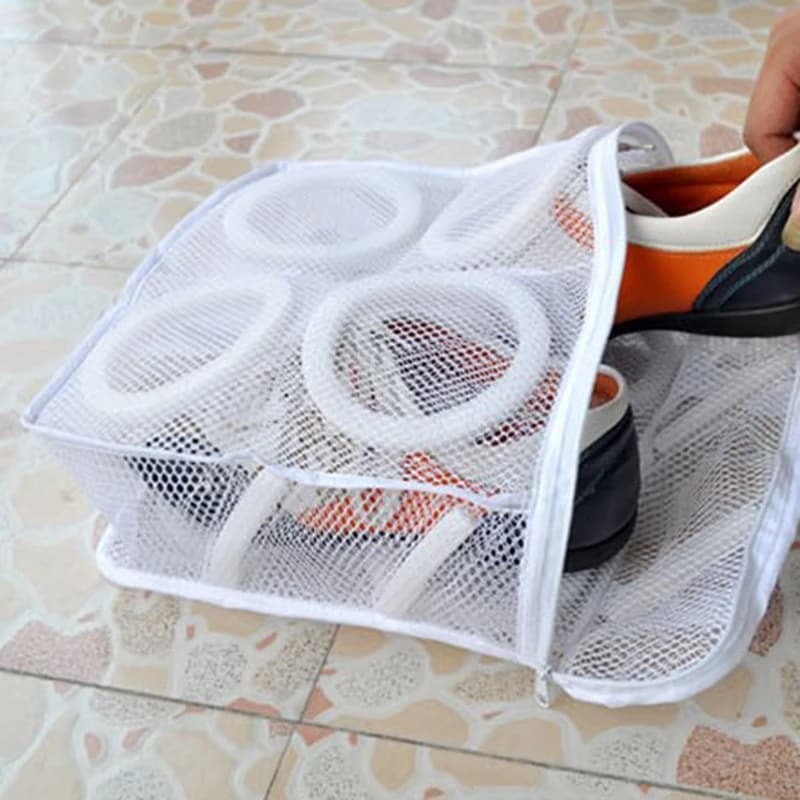 2 sztuk/1PC worek na pranie Organizer na buty torba na buty Mesh buty do prania torby suche buty Organizer do domu przenośne torby na pranie
