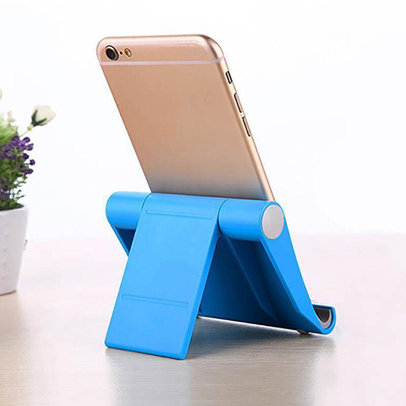 Universal Foldable Cell Phone Desk Stand Holder Anti-Slip Mount for Phone Tablet