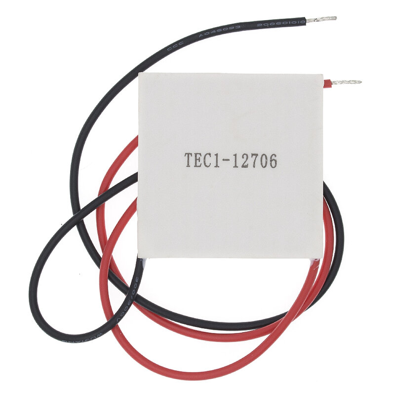 TEC1-12706 12V 6A TEC, Термоэлектрический охладитель Пельтье 40*40 мм, Новый полупроводниковый охладитель