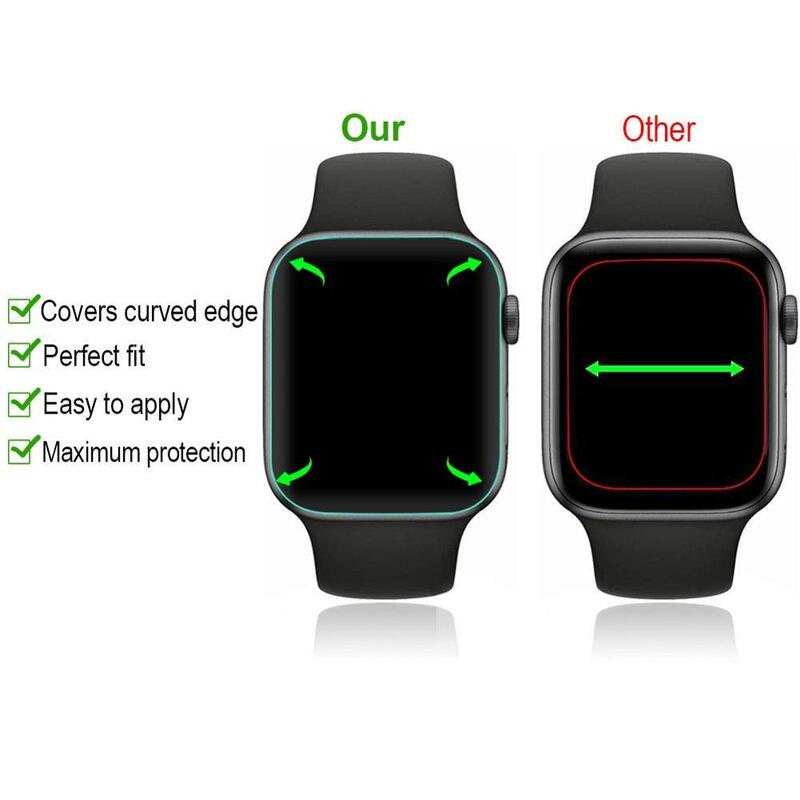 Soft Hydrogel Full Screen Protector Film for Apple Watch S8U 49MM 42mm 41mm 44mm 45MMTempered Film for iwatch S8/7/6/5/4/3/2