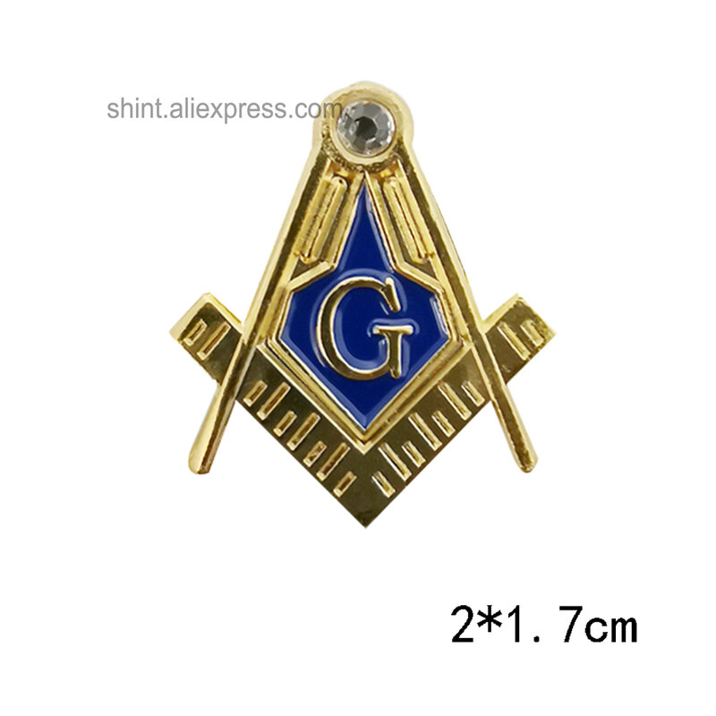 Masonic lapela pinos emblema mason freemason bússola e olho quadrado g passado mestre comemorativo acessórios de maçonaria