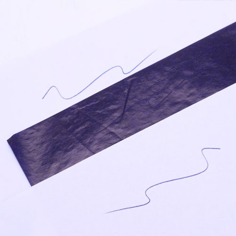50 blätter Doppelseitige Carbon Kopierer Schablone Transfer Papier Schreibwaren Liefert WXTB