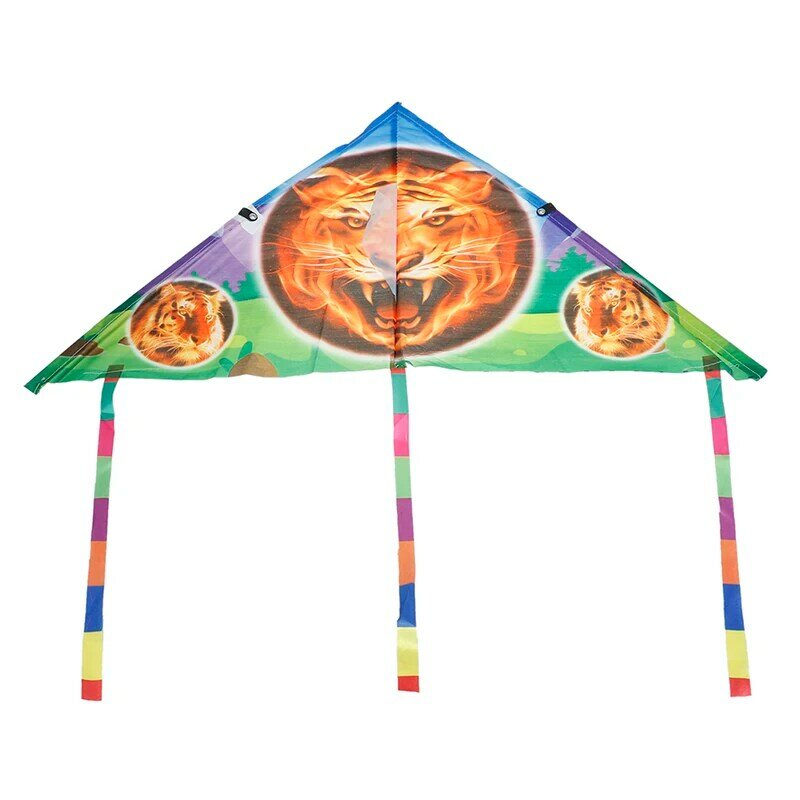 1Pc Cartoon Kite Opvouwbare Outdoor Flying Kite Kinderen Kids Sport Speelgoed Zonder Controle Bar En Lijn Hoge Kwaliteit