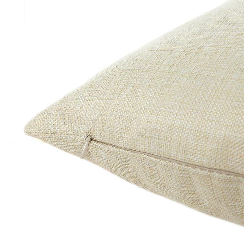 Funda de almohada con estampado de tortuga marina, cubierta decorativa de lino y algodón, caballito de mar, pulpo, ZT251