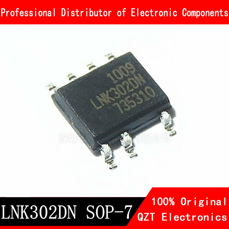 10 pçs/lote LNK302DN SOP-7 SOP7 LNK302DG LNK302D LNK302 LED driver IC novo original Em Estoque