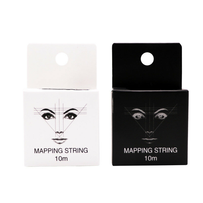 Mapping Pre-ink String For Make Up 염색 라이너 Thread Semi Permanent Positioning Eyebrow Measuring Tool