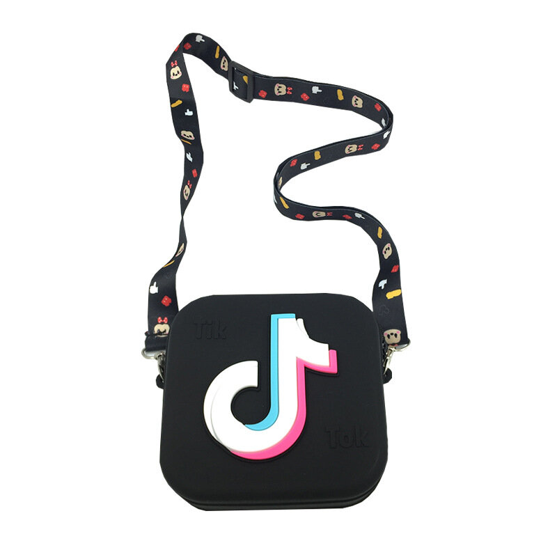 2020 nouvelle mode Silicone tik-tok enfants sacs pour filles cadeaux de noël créatif enfants sacs porte-monnaie sac cosmétique