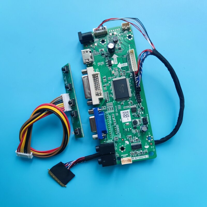 Kit per 40pin LP156WH2(TL)(E1)/(TL)(EA)/(TL)(D1)/(TL)(Q1)/(TL)(Q2)/TLQA DVI VGA LED LCD LVDS Controller board 1366X768 monitor
