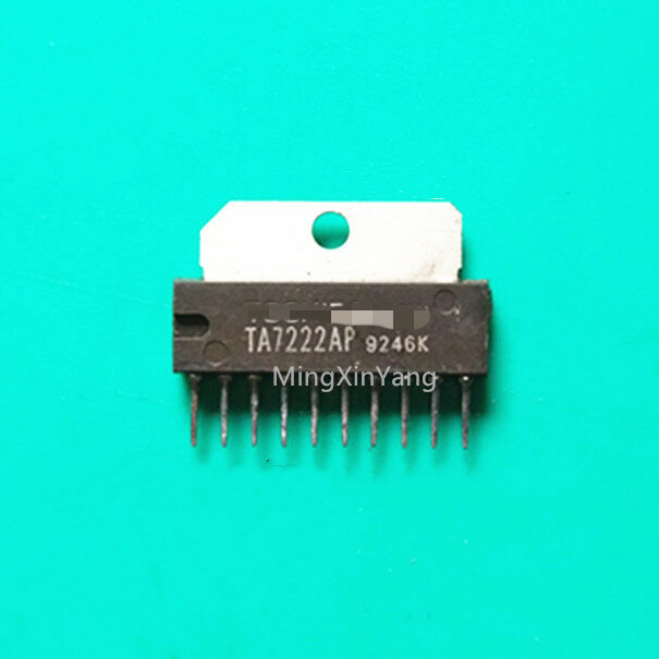 Chip ic amplificador de potência de áudio 5 peças ta7222ap