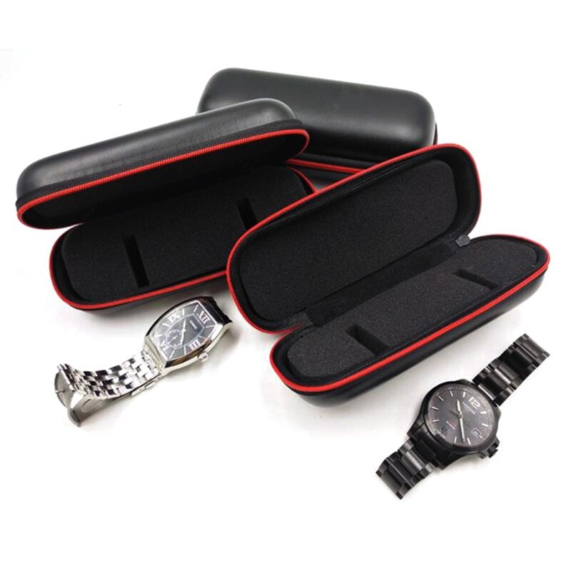 1Pc Storage Roll Portable Durable High Quality Watch Band Storage Watches Storage Roll Watch Organizer Bag for Gift Travel Home