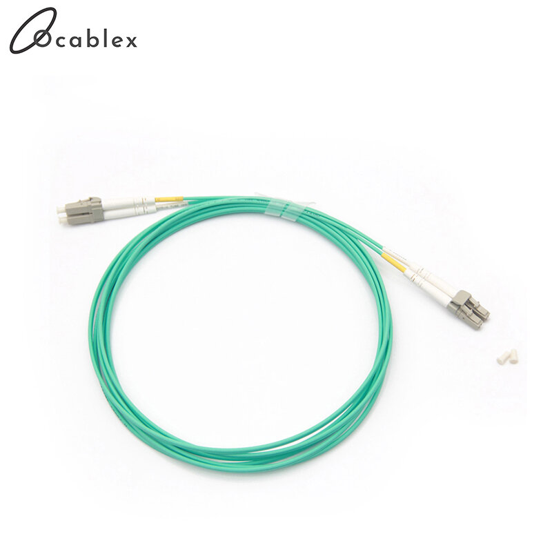 OM3 LC-LC LC/UPC-LC/UPC многорежимный волоконный кабель OM3, многорежимный дуплексный звёздочный патч-корд 3 м, 5 м, 10 м, 25 м, 2,0 мм