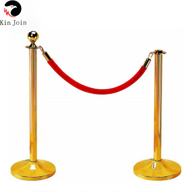 Warning Post Stanchions Hotel Barriers For Guardrail