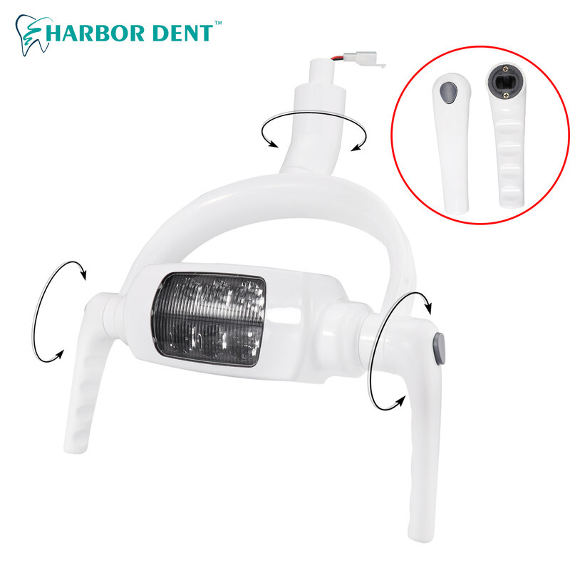 Lampu gigi operasi Oral Sensor Induksi dokter gigi lampu LED untuk Unit kedokteran gigi peralatan kursi pemutih gigi Kualitas Bagus