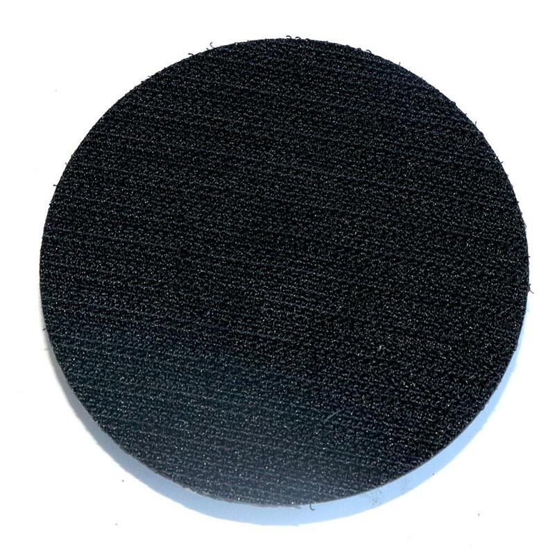 Yutnqin 1 peça de disco de lixa com suporte almofada 3/8/16 "4/5/100mm, discos autoadesivos na parte traseira de gancho, placa abrasiva para areias