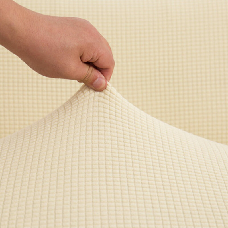 Tissu polaire housse de canapé anti-animaux extensible motif à carreaux Sofacovers lavable amovible canapé couvre housses causeuse