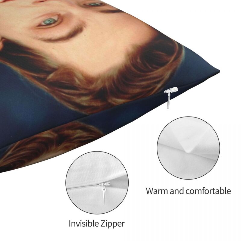 Celebrity Leonardo DiCaprio Square Pillowcase Polyester Linen Velvet Printed Zip Decor Pillow Case Sofa Cushion Cover 45x45