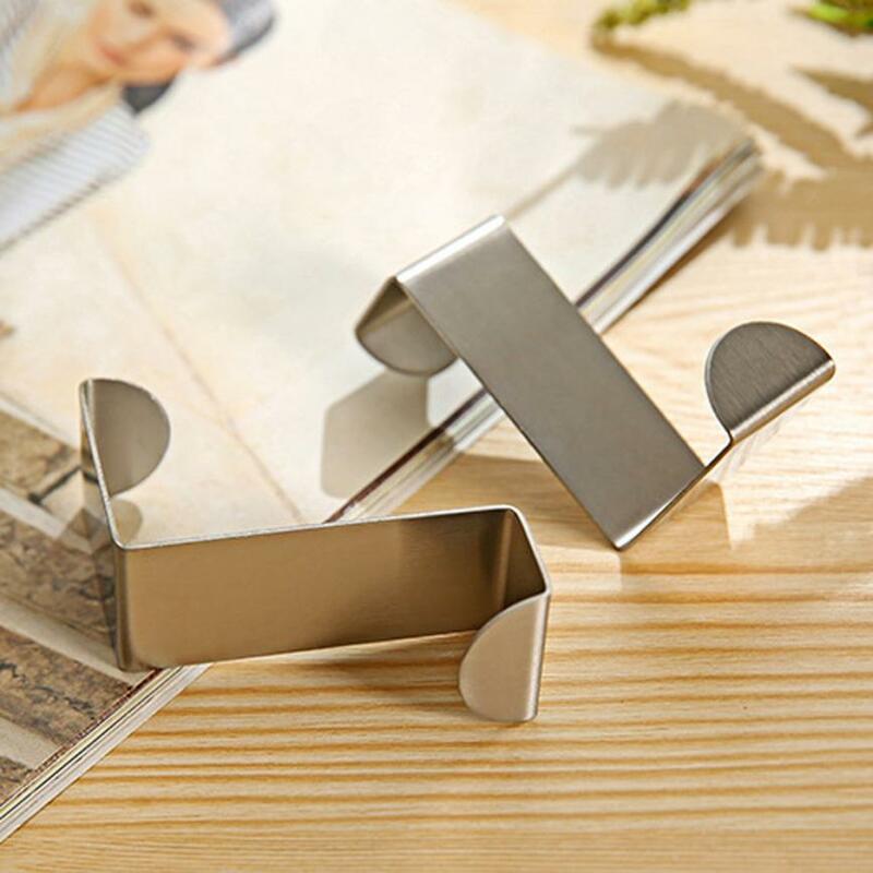 2PC Door Hook Stainless Kitchen Cabinet Clothes Hanger environmental protection