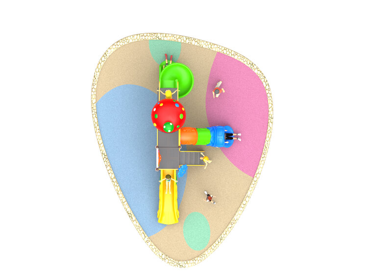 Mainan Anak-anak Geser Bayi Permainan Luar Ruangan Ayunan TK Set Anak-anak Plastik Anak Taman Bermain Dalam Ruangan Taman Besar B2