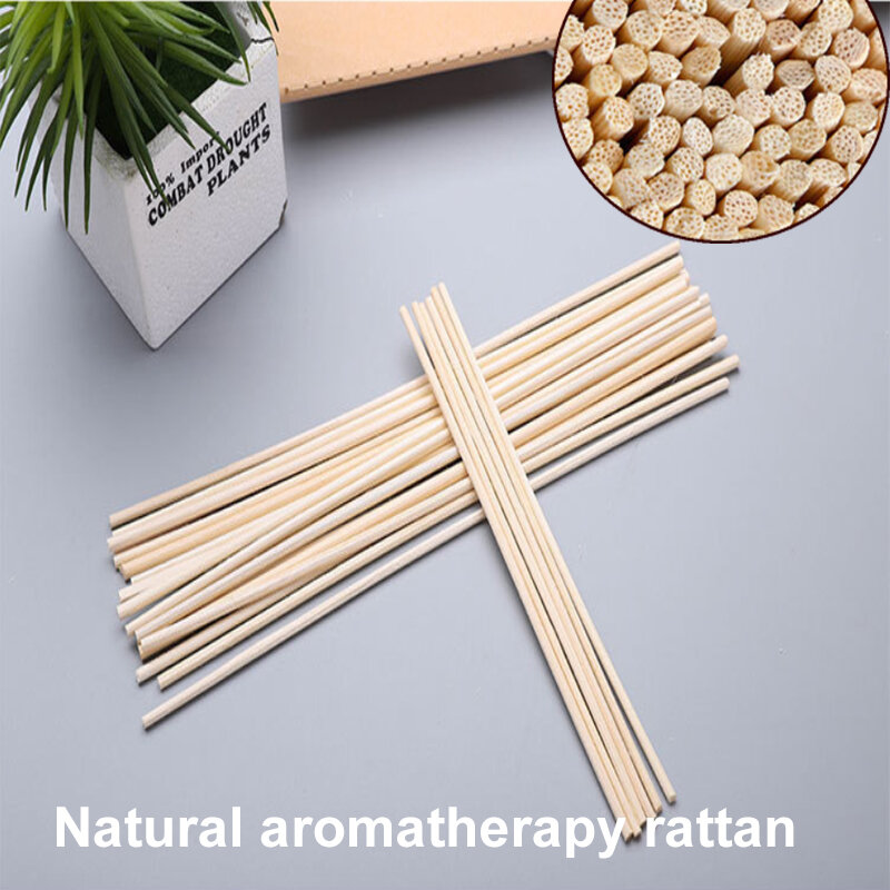 3mm Aroma Diffusor Ersatz Rattan Reed-Sticks Lufterfrischer Aromatherapie Aroma Stick Öl Diffusor Refill Sticks