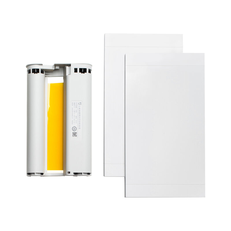 Papel fotográfico Xiaomi Mijia de 6 pulgadas, suministros de imagen para impresora fotográfica Xiaomi Mijia, papel de impresión con revestimiento de Color