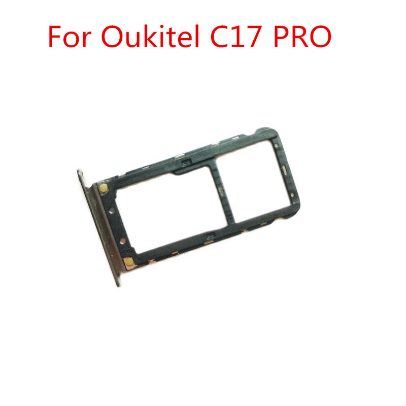 Voor Oukitel C17 Pro Nieuwe Originele Simkaarthouder Sim Tray Reader Voor Oukitel C17 6.35Inch Mobiele Telefoon
