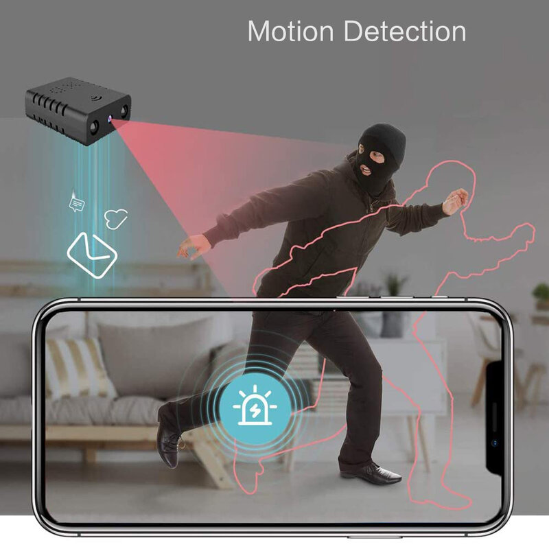 The smallest high-definition 1080P Wifi XD mini camera night vision micro camera motion detection DV DVR camera supports hidden