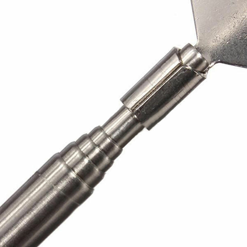 1 pçs prático prático portátil ajustável inoxidável caneta clipe de volta scratcher telescópico bolso riscando kit massagem